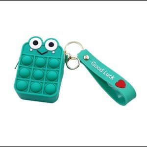 push pop it coin purse, key chin